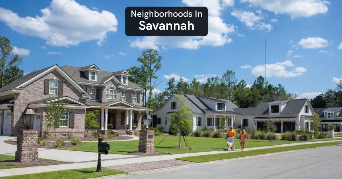 best neighborhoods in Savannah ga