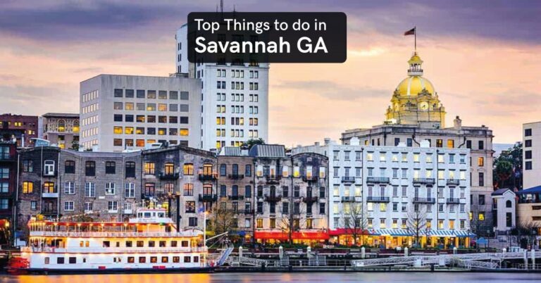 things to do in savannah ga